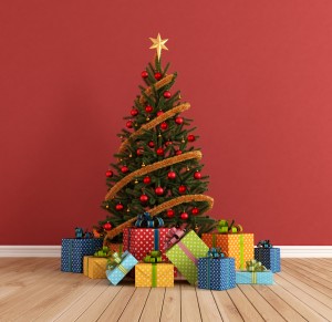 Holiday Tree and Presents - Total Storage Self-Storage - Winnipeg Storage