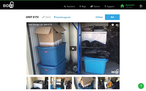Bid13 Online Storage Unit Auction website - How to Find Our Online Storage Unit Auctions - Total Storage Winnipeg